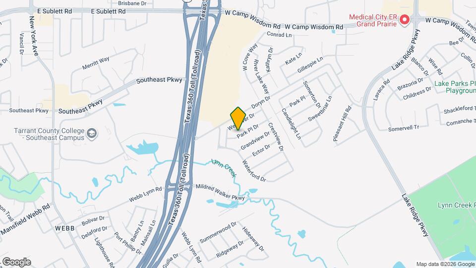 2872 Park Pl Dr Map and Location Details