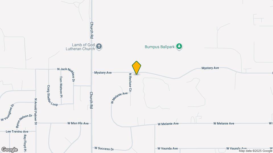 1101 N Recluse Cir Map and Location Details