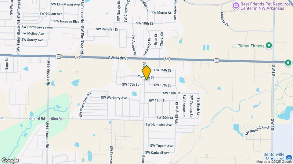 1604 SW Thorton St Map and Location Details