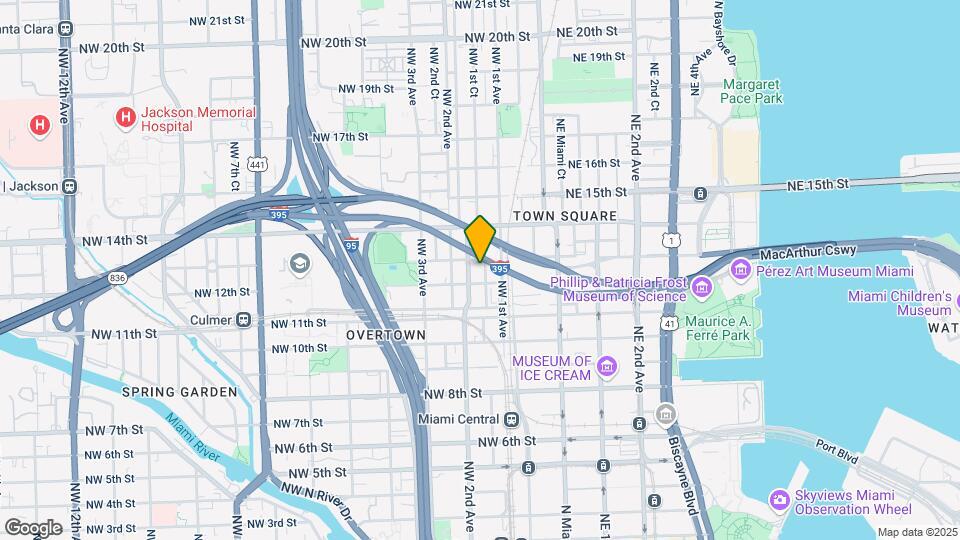 1228 NW 1 Ct Map and Location Details