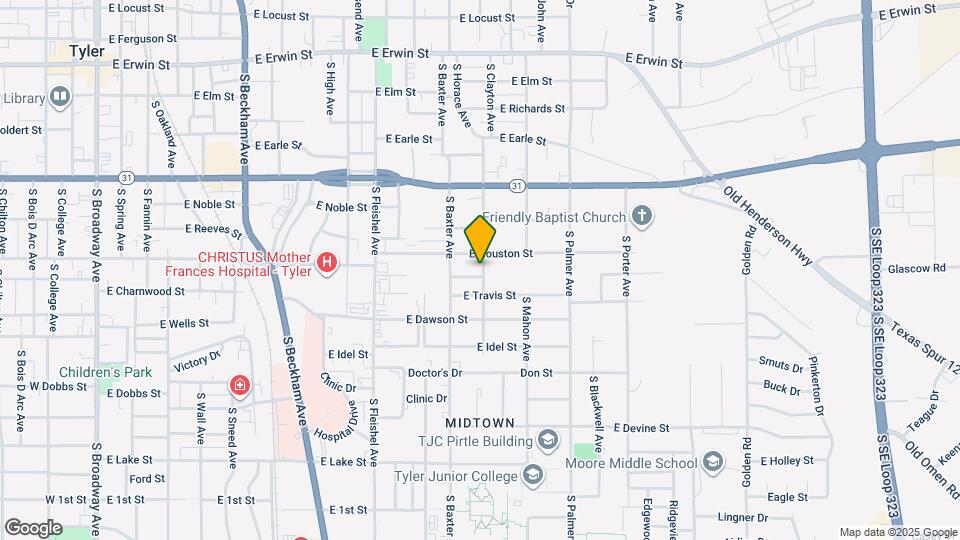 1328 Woodley St Map and Location Details