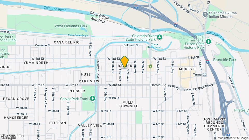 764 W 2nd St Map and Location Details