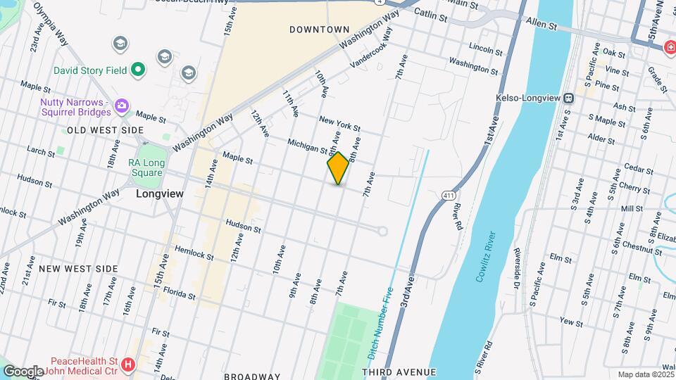 825 Maple St Map and Location Details