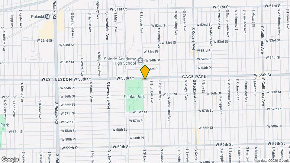 3457 W 55th St Map and Location Details