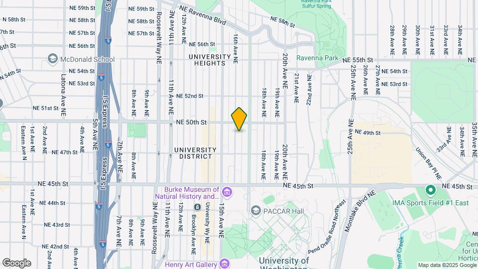 4738 16th Ave NE Mapa y Detalles de la Ubicación