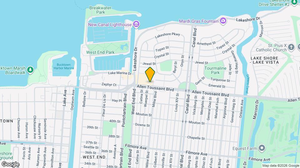 141 Allen Toussaint Blvd Map and Location Details