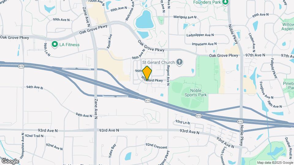 5310 95th Ln N Map and Location Details