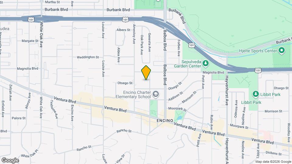 17012 Hartsook St Map and Location Details