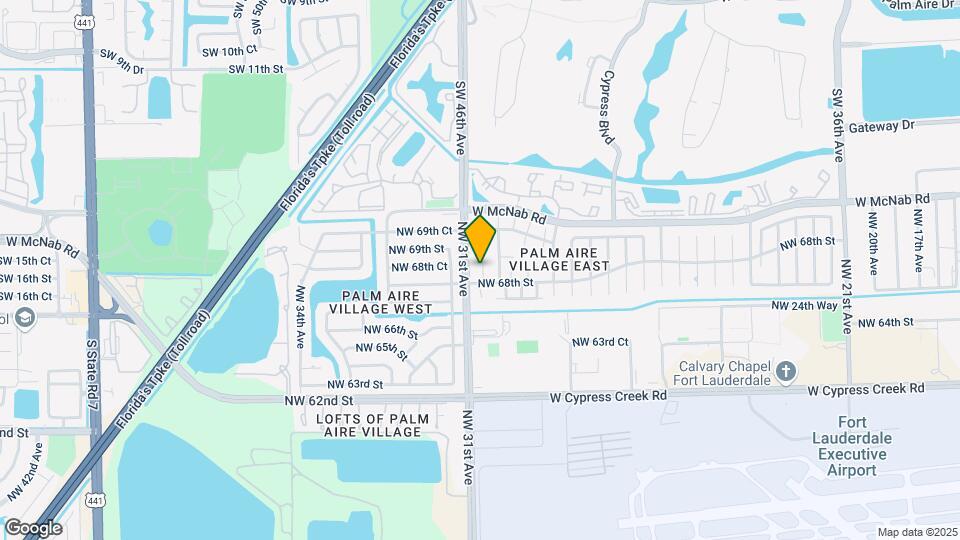 3005 1/2 NW 68th St, 9D Map and Location Details