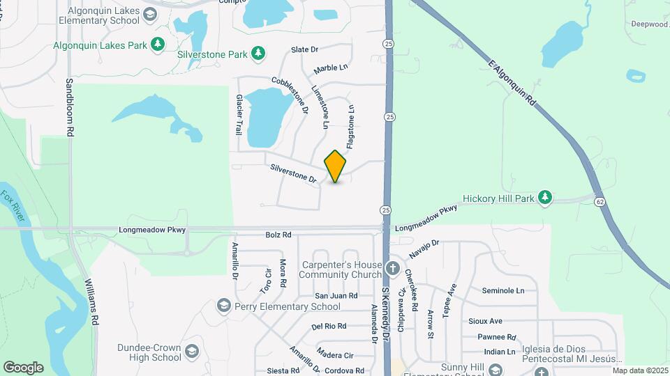1819 Silverstone Dr Map and Location Details