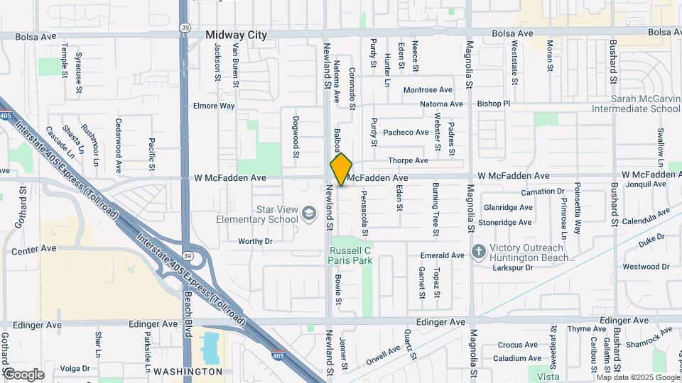 8552 Bermuda Ave Map and Location Details