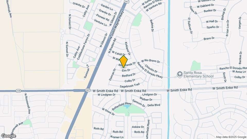 43766 Elm Dr Map and Location Details