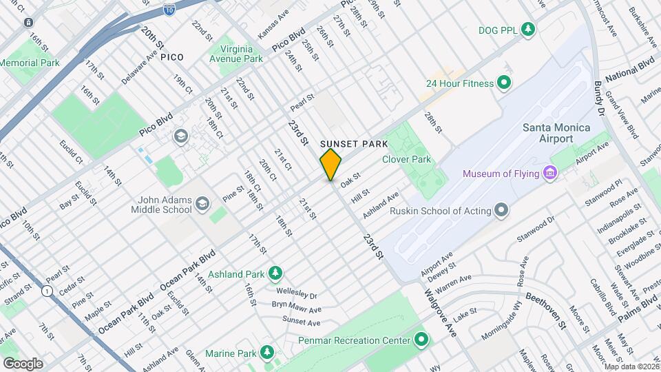 2652 23rd St Map and Location Details