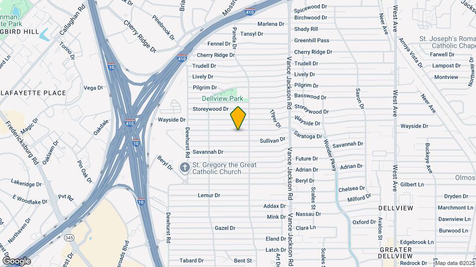 418 Saratoga Dr Map and Location Details