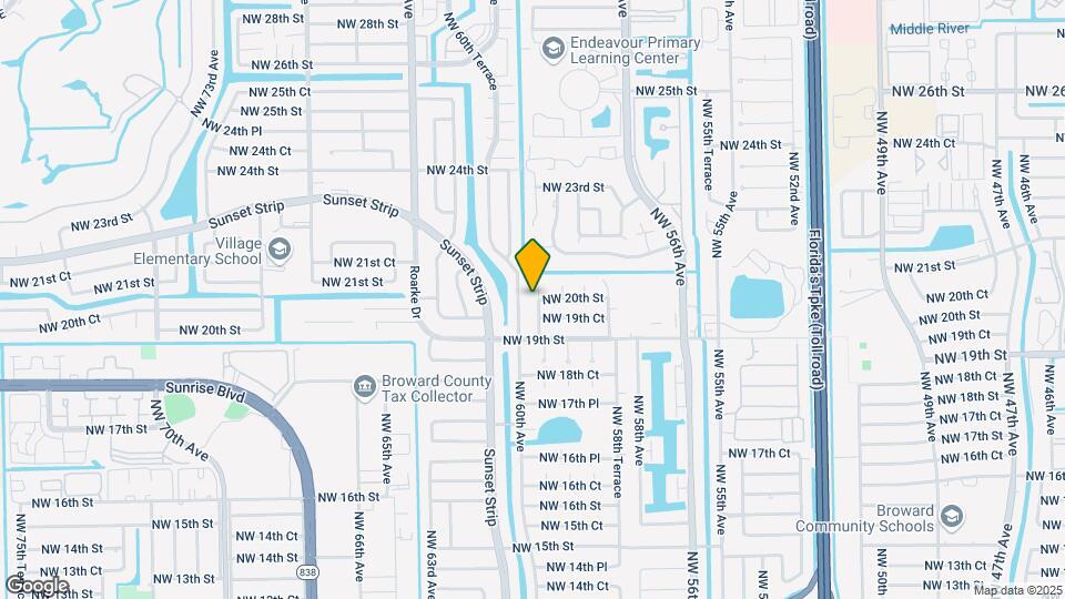 2001 NW 59th Way Map and Location Details
