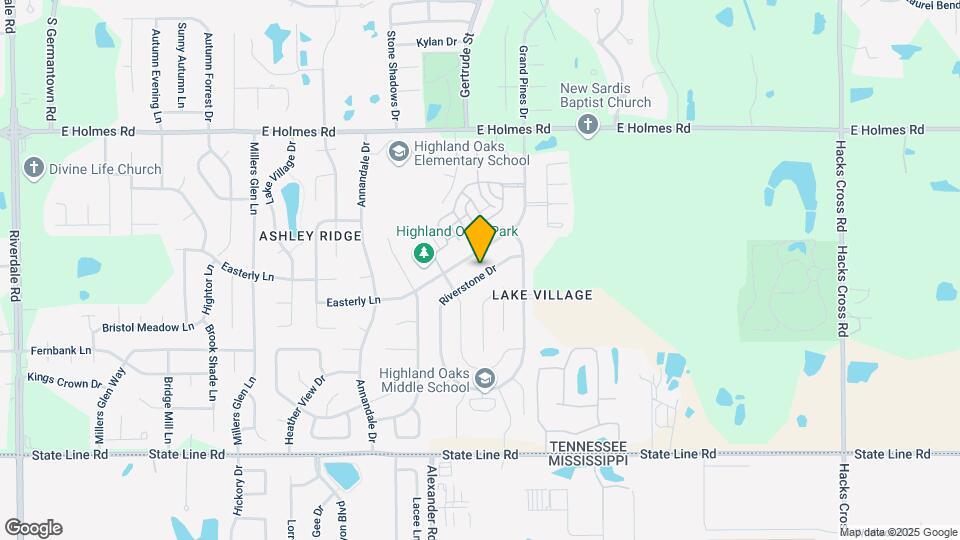 5403 Riverstone Dr-Unit -1 Map and Location Details