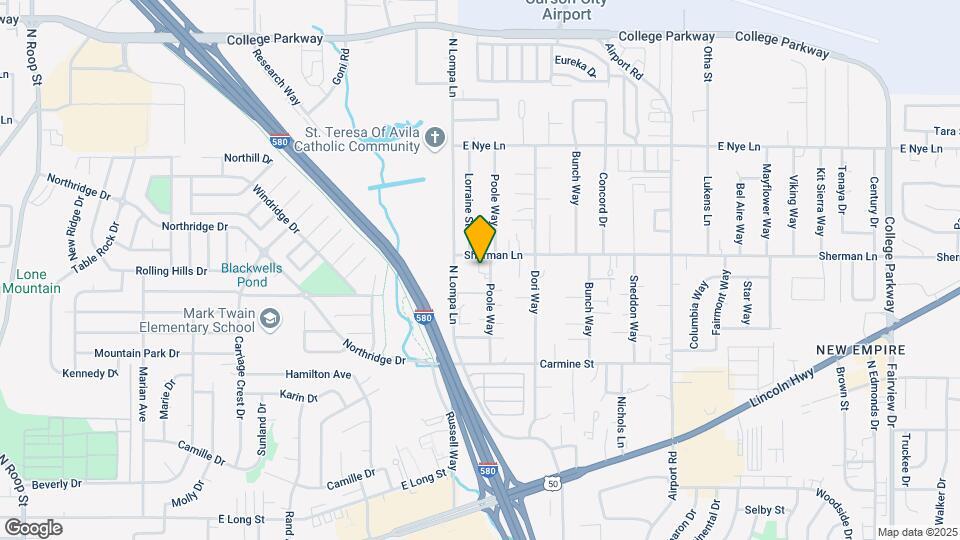 2361 Sherman Ln Map and Location Details