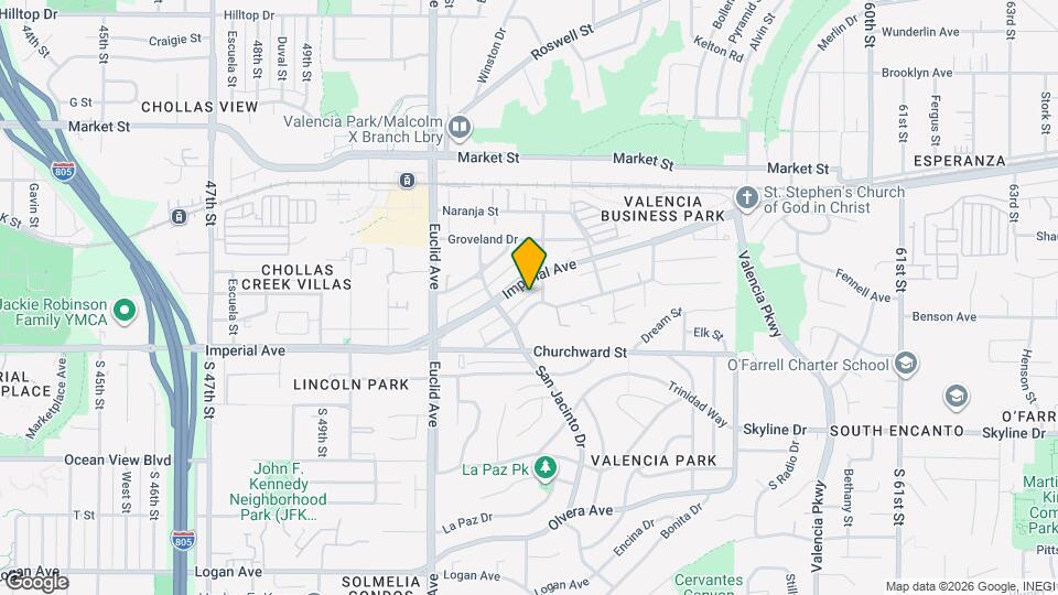 5292 Santa Margarita St Mapa y Detalles de la Ubicación