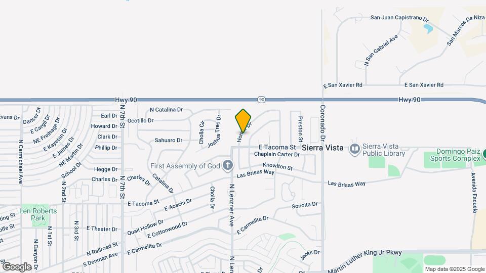 1059 Horner Dr Map and Location Details