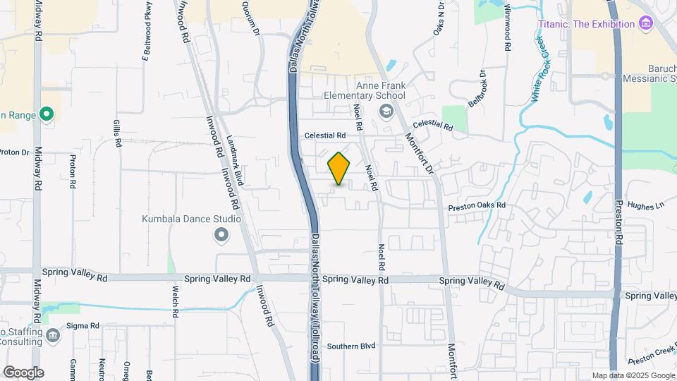 14350 Dallas Pkwy Map and Location Details