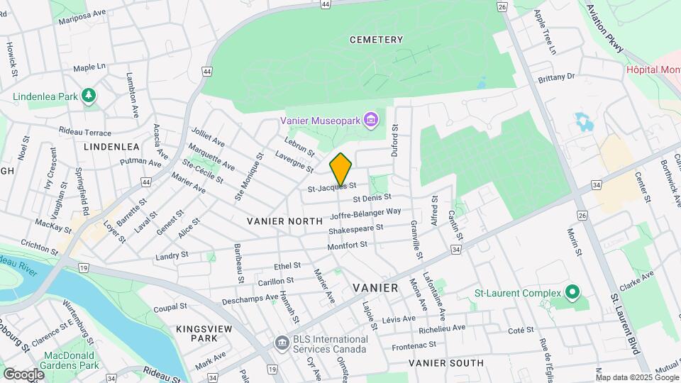 187 Bradley Ave Map and Location Details