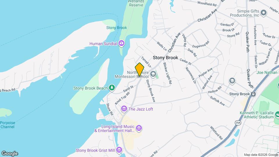 225 Christian Ave Map and Location Details