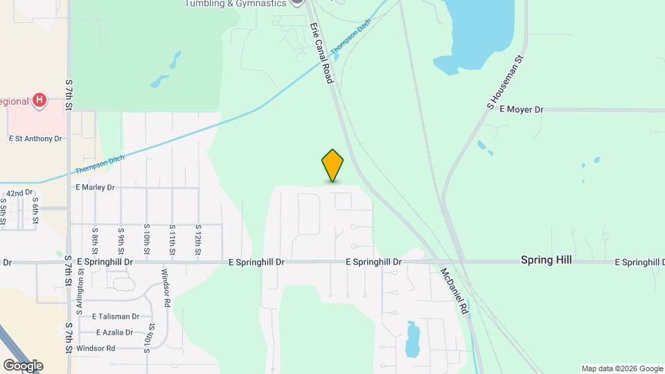 1724 E Morgan Dr Map and Location Details