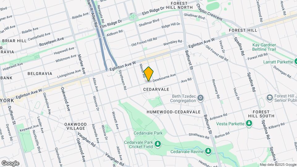 151 Dewbourne Ave Map and Location Details