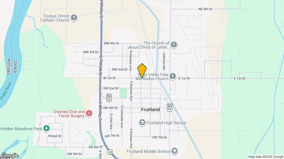 208 S Nebraska Ave Map and Location Details