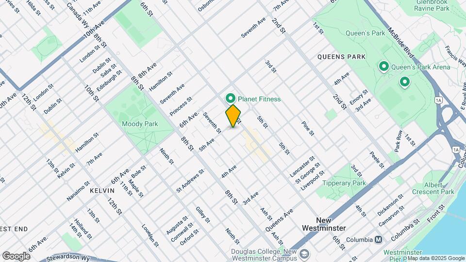 612 Fifth Av Map and Location Details