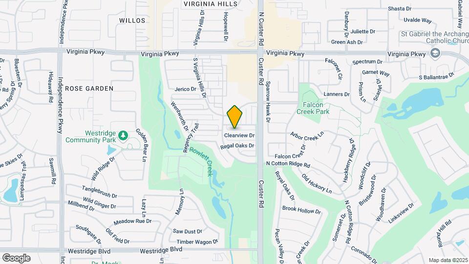 9208 Clearview Dr Map and Location Details