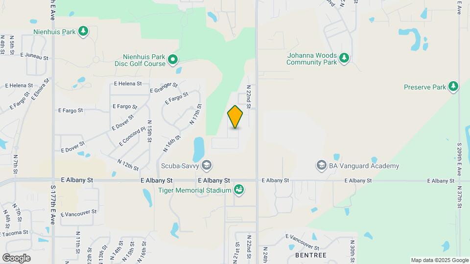 2704 N 21st St Map and Location Details