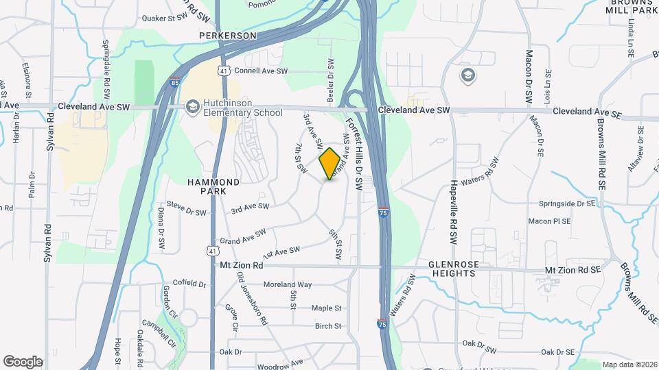 2846 Grand Ave SW Map and Location Details