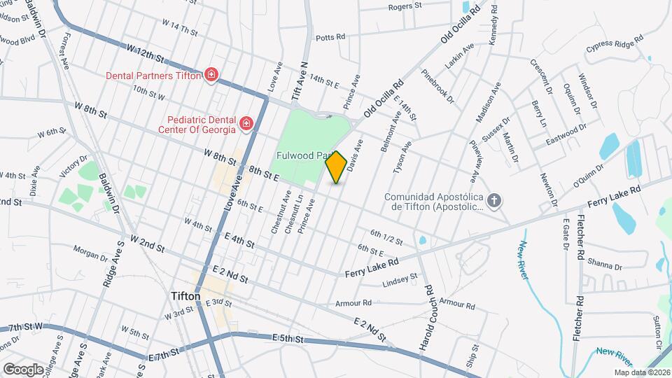 804 Davis Ave Mapa y Detalles de la Ubicación