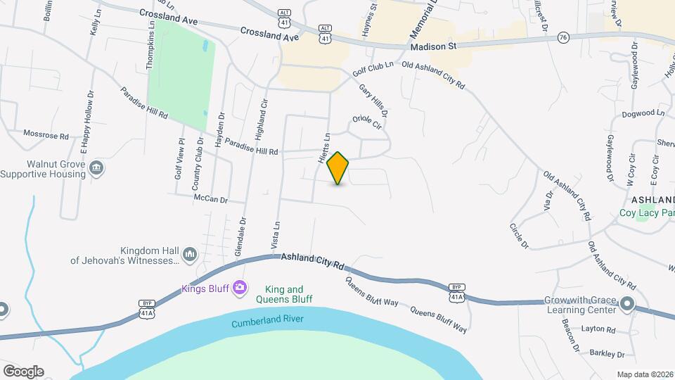 1560 E Knollwood Cir, Unit A Map and Location Details