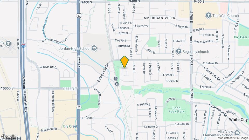 245 E Park Rise Way Mapa y Detalles de la Ubicación