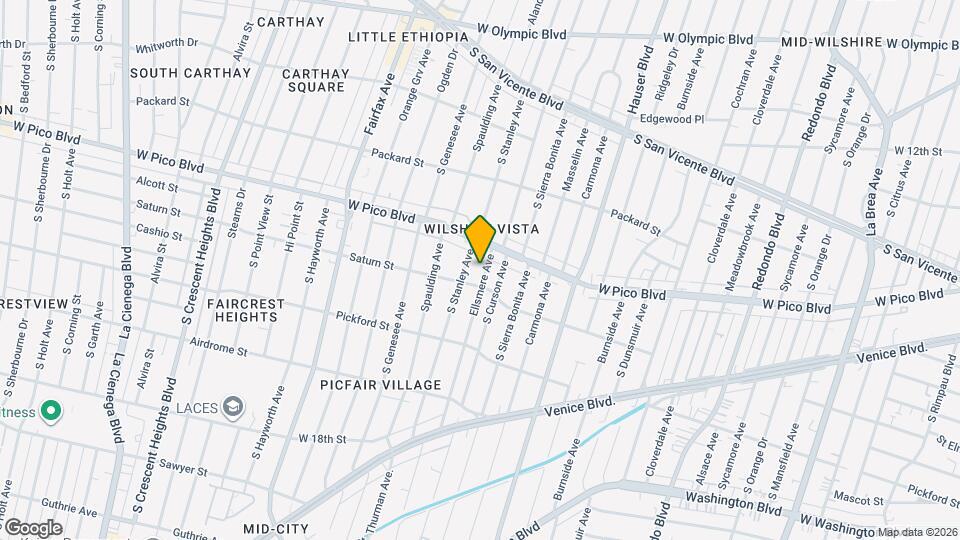 1429 Ellsmere Ave Mapa y Detalles de la Ubicación