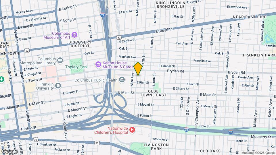 232-234 S Monroe Ave Mapa y Detalles de la Ubicación