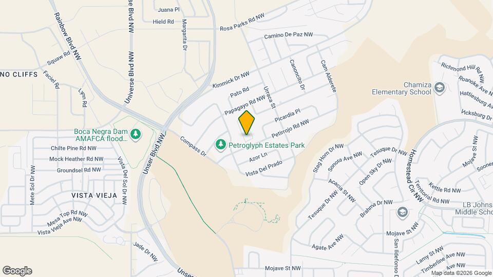 7900 Tiburon Hills Drive NW Map and Location Details