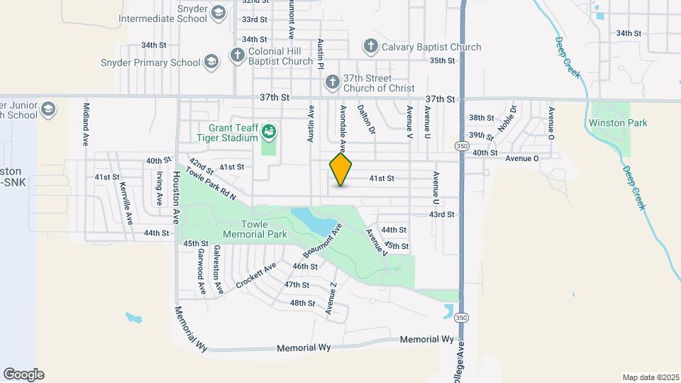 2401 42nd St Map and Location Details