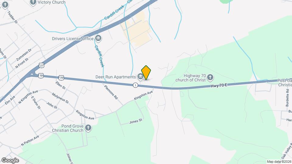 Deer Run Apartments Map and Location Details