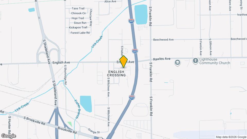 534 Fisher Creek Drive Map and Location Details