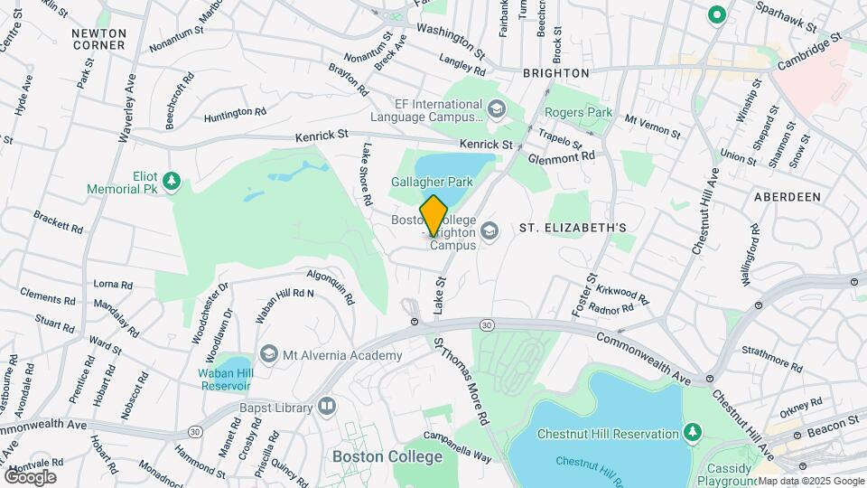 96 Undine Rd, Unit 1 Map and Location Details