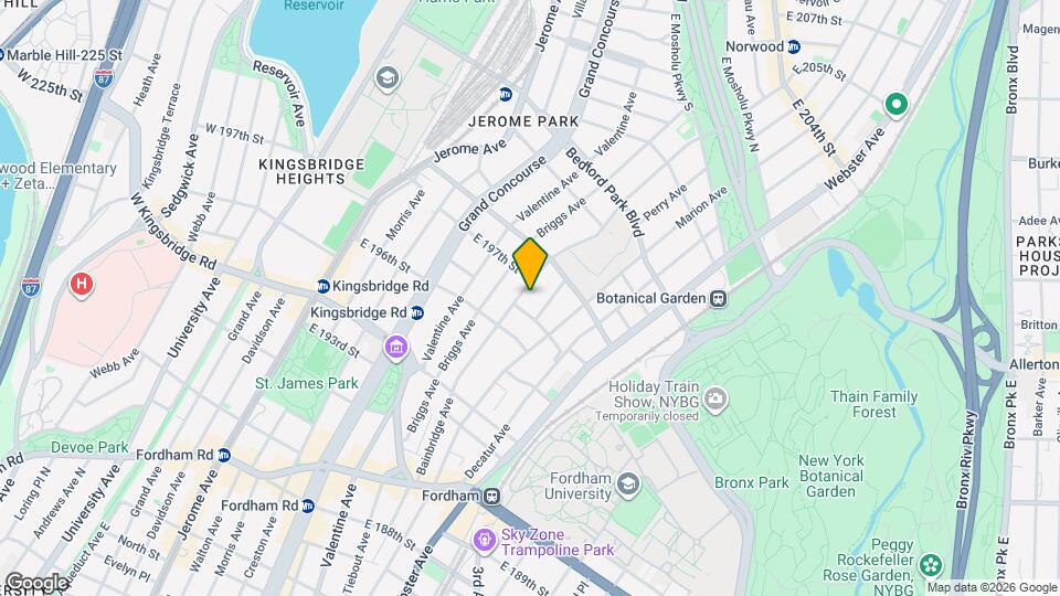 2776 Bainbridge Ave, Unit 1 Map and Location Details