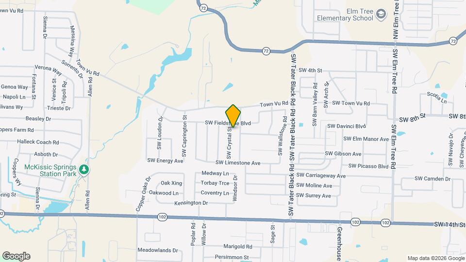 705 SW Crystal St Map and Location Details