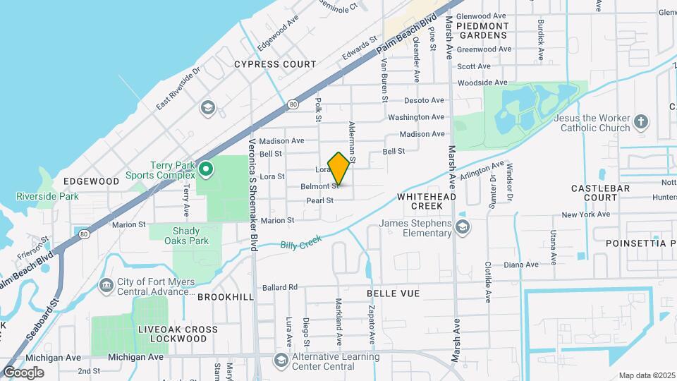 3840 Belmont St, Unit 2 Mapa y Detalles de la Ubicación