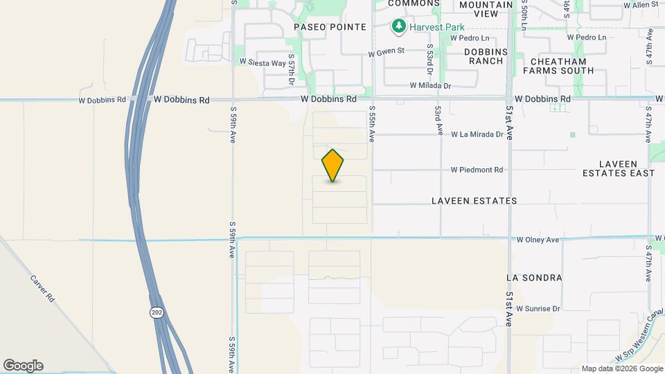 5612 W Buist Ave Map and Location Details