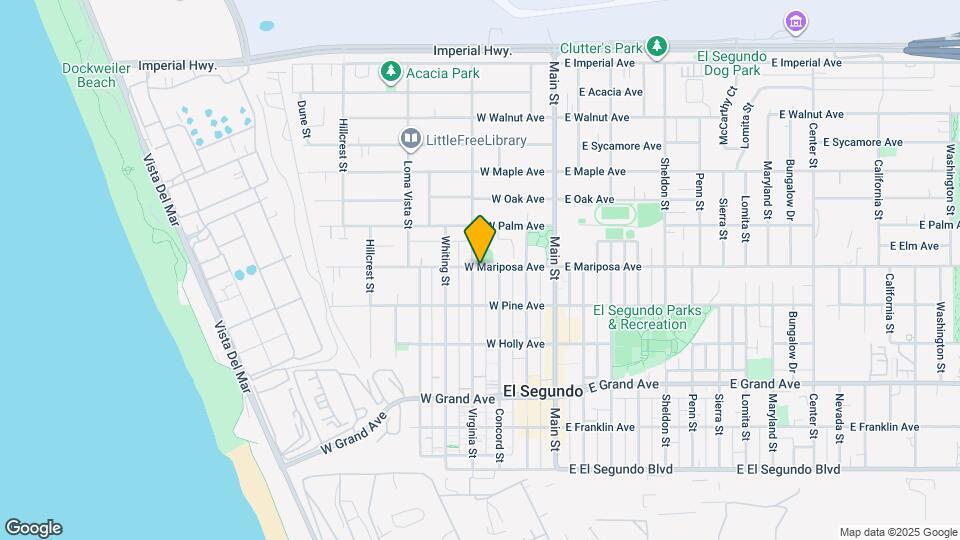 544 Virginia St, Unit 544 Map and Location Details