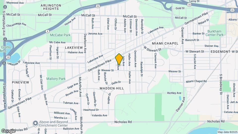 954 Gard Ave Map and Location Details