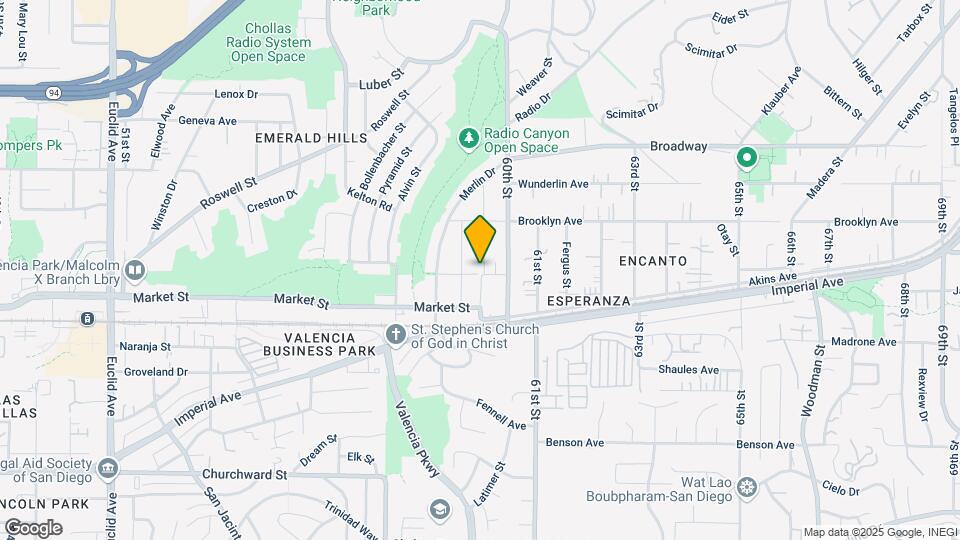 5940 Kenwood St Map and Location Details